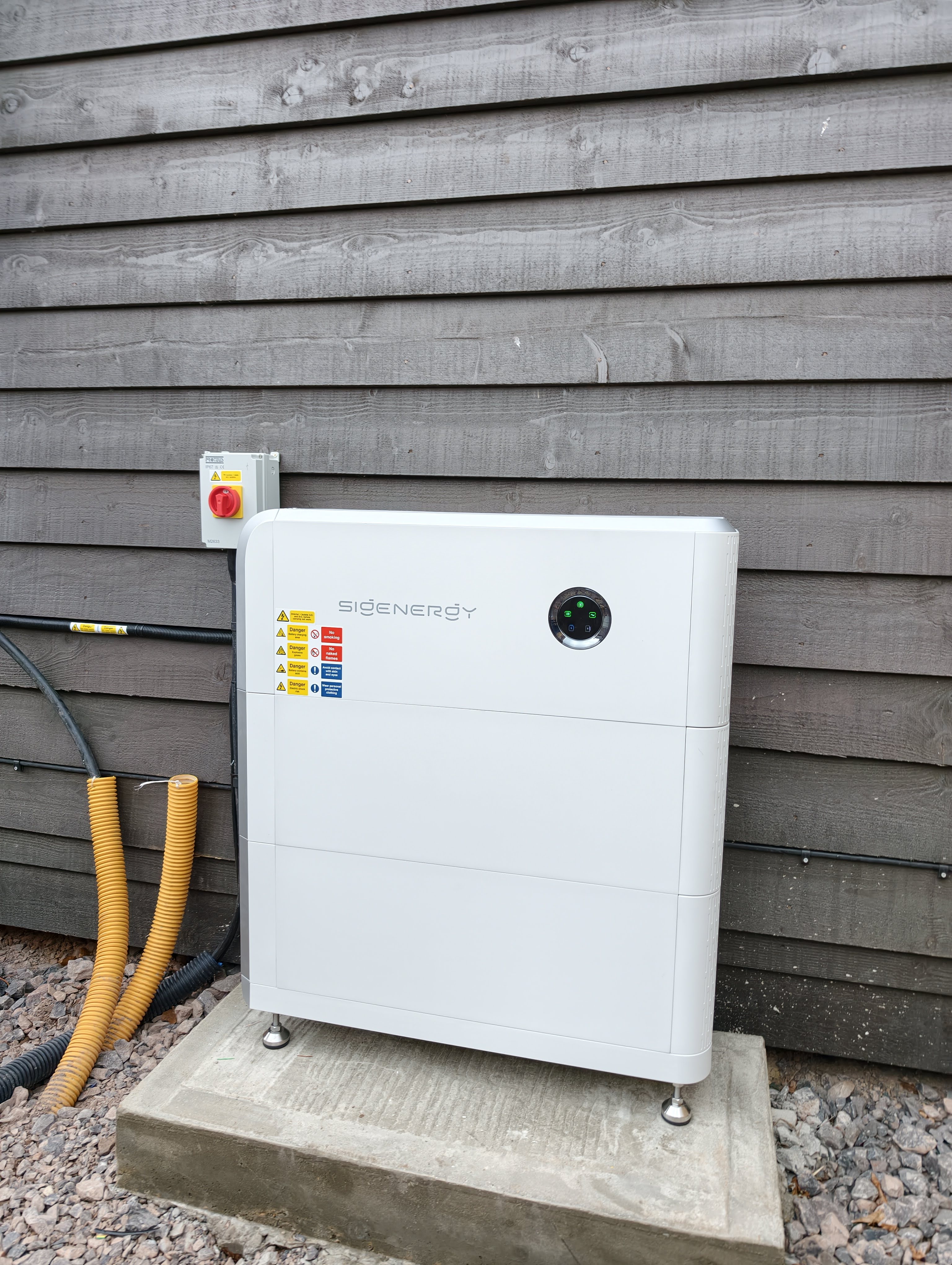 SigenEnergy battery installation by Energize UK