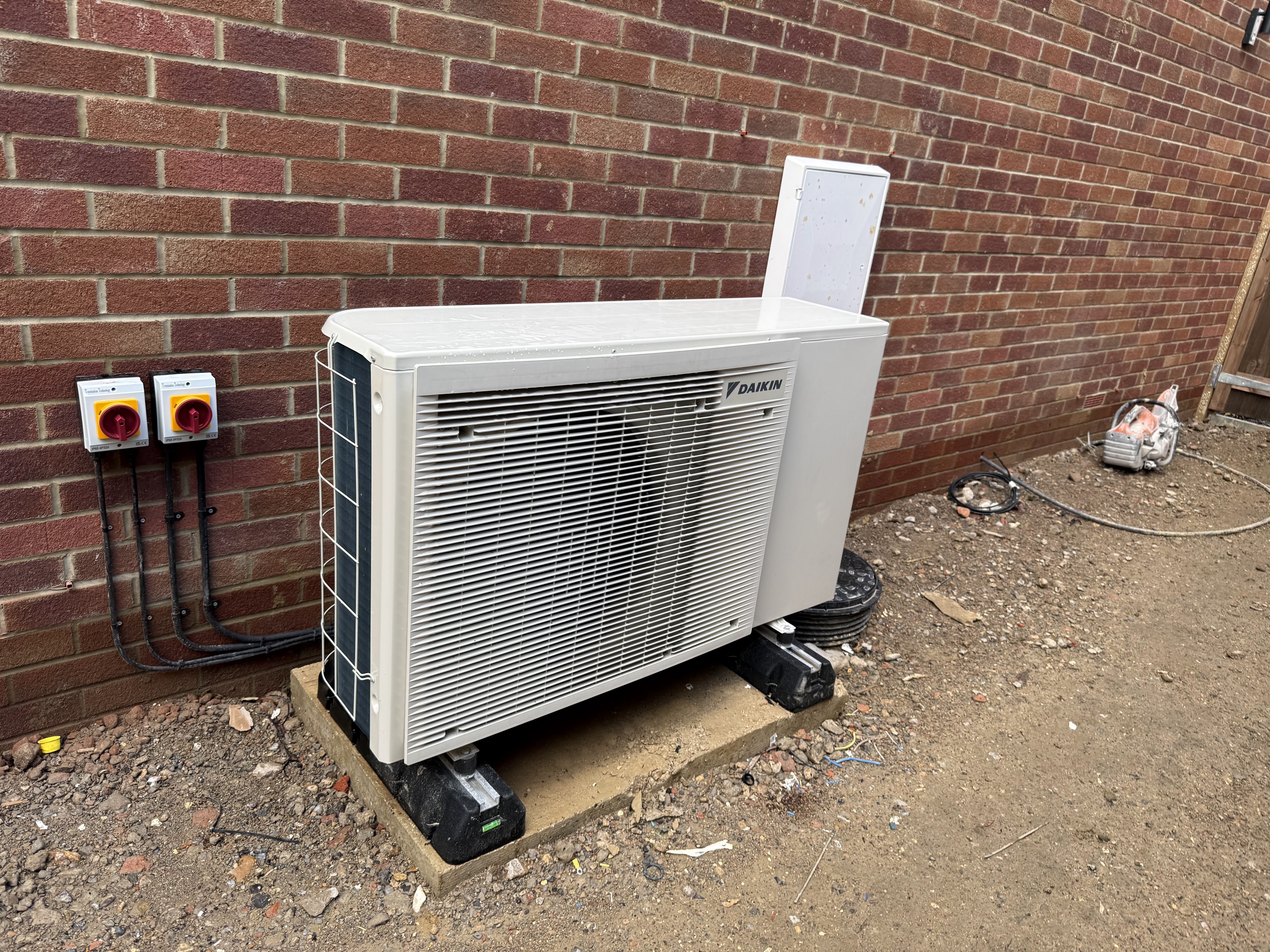 Heat pump installation