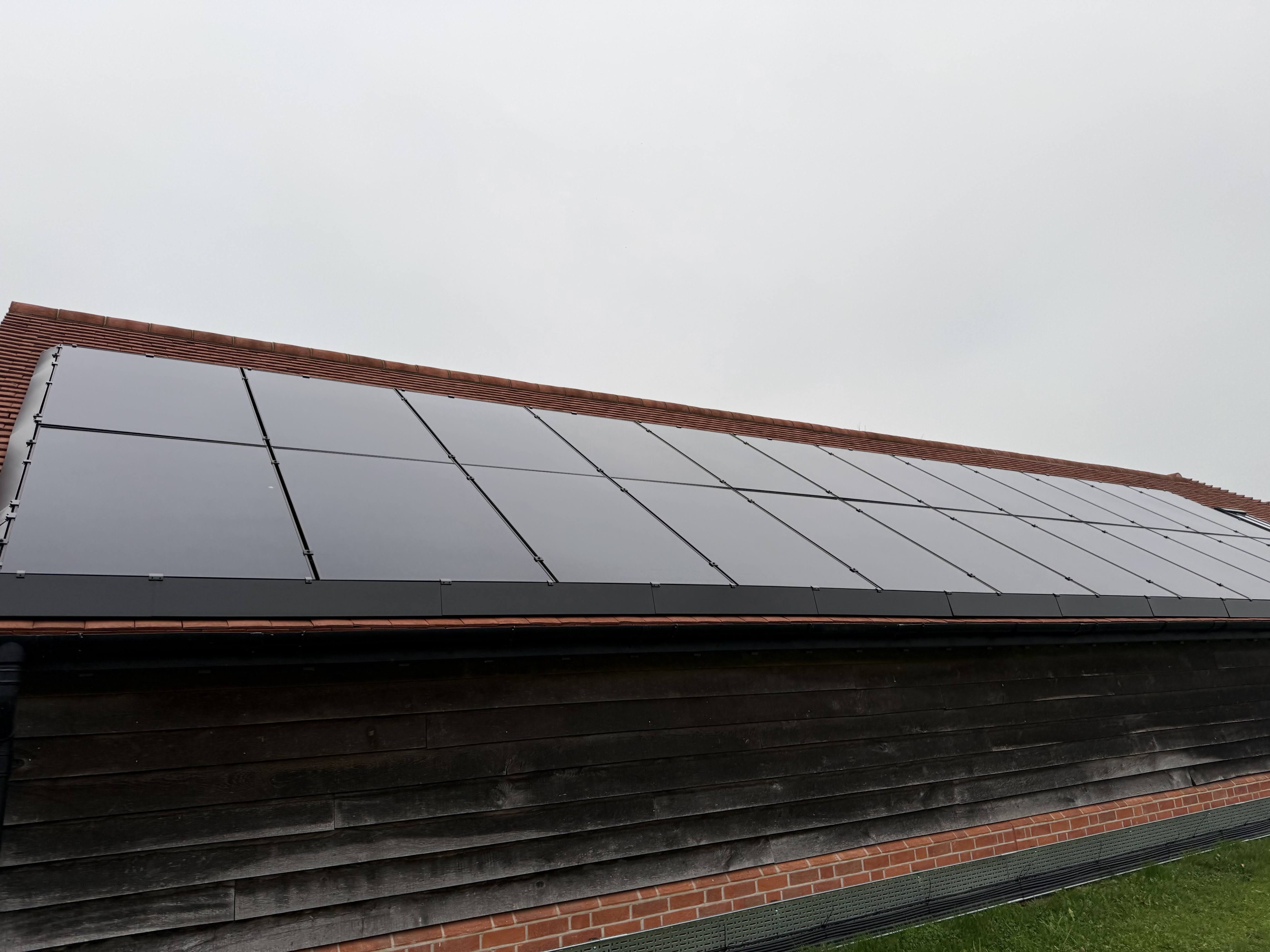 Solar panel installation